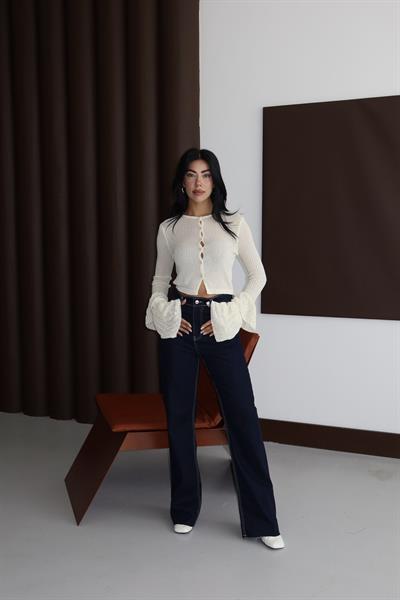 Dark Blue Straight Jean