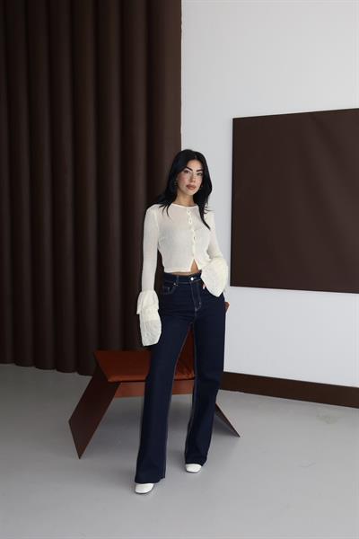 Dark Blue Straight Jean