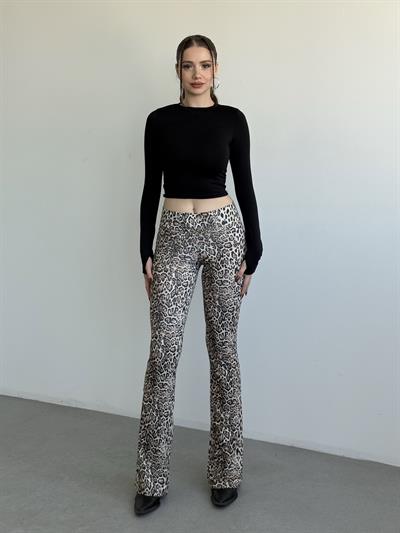 Leopar İspanyol Tayt