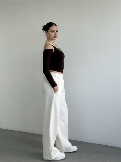 Oversize Baloon Şardonlu Eşofman