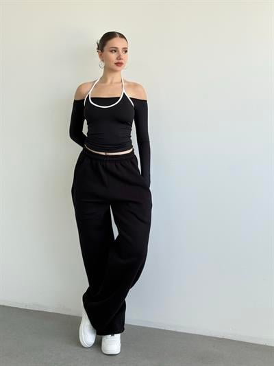 Oversize Baloon Şardonlu Eşofman