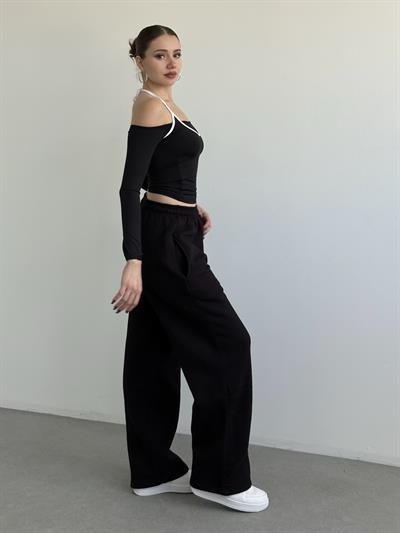 Oversize Baloon Şardonlu Eşofman