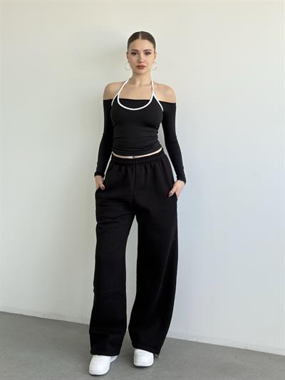 Oversize Baloon Şardonlu Eşofman