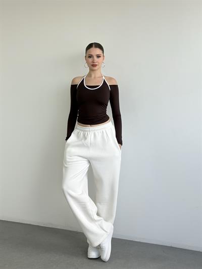 Oversize Baloon Şardonlu Eşofman