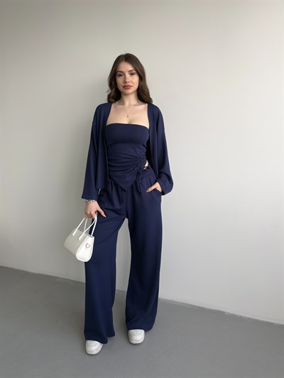 Üçlü Modal Kumaş Takım