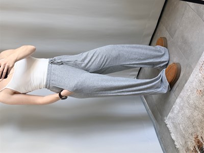 Gri Renk Basic Pantolon