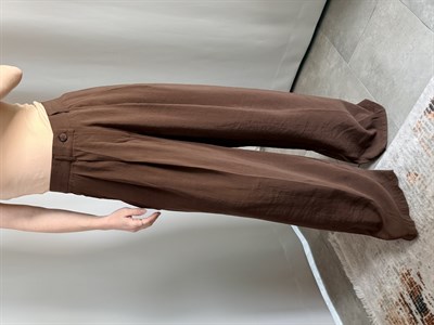 Tencel Kahverengi Pantolon