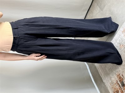 Tencel Siyah Renk Pantolon