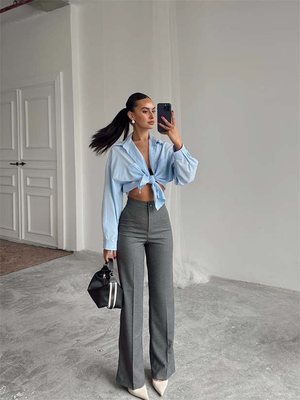 Poliviskon Fit Palazzo - Gri