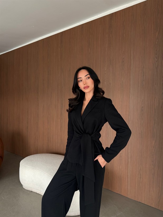 Poliviskon Bağlamalı Takım - Siyah