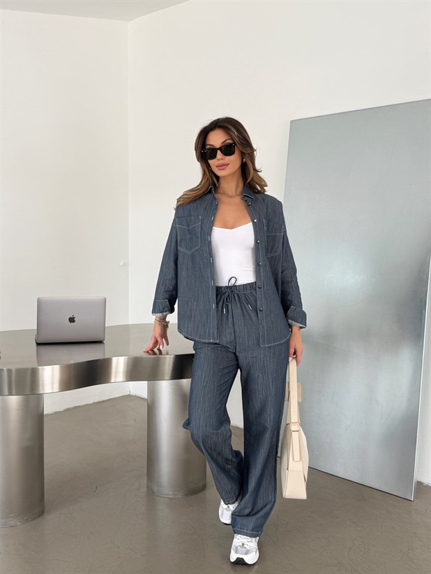 Keten Kot Takım - Mavi