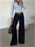 Ekstra Wide Leg Jean - Lacivert