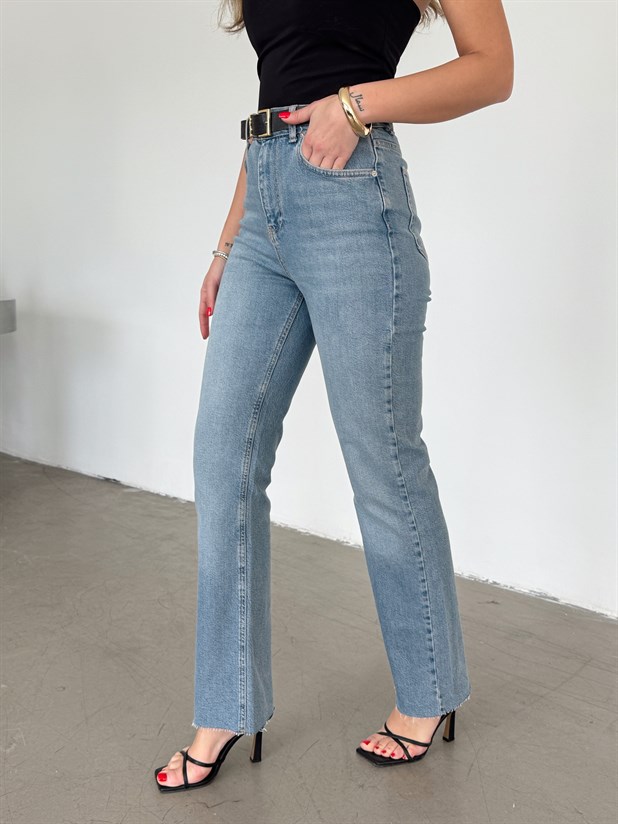 Straight Fit Jean - Açık Mavi