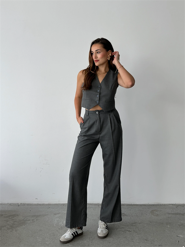 Poliviskon Yelek Antrasit - Antrasit