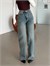 Klasik Model Kesik Paça Jean - Retro