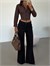 Ekstra Wide Leg Jean - Siyah