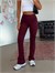 Flare Model Belize Tayt - Bordo