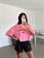 Laguna Beach Crop Basic - Pembe