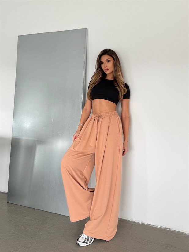 Baggy Salaş Eşofman - Vizon