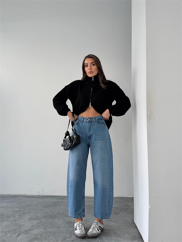 Baggy Jean  - Açık Mavi