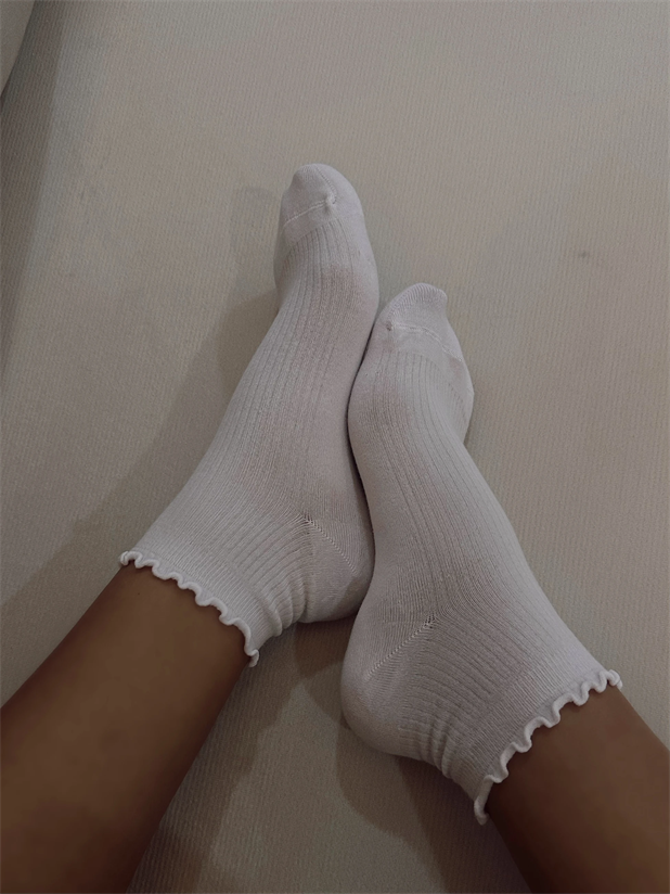 Bambu Soket Çorap - Beyaz