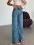 Wide Leg Palazzo Jean - Mavi
