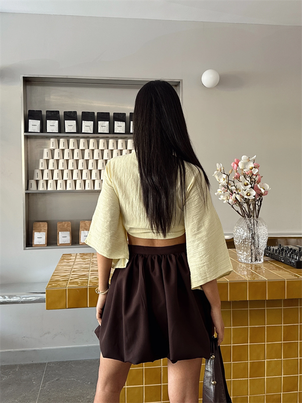 Balon Etek - Kahverengi