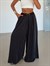 Modal Kemerli Pantolon - Siyah