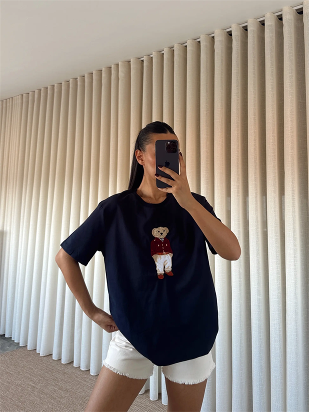 Bear Basic - Lacivert
