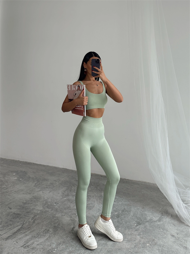 Esnek Tayt Mint - Mint