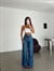 Wide Leg Palazzo Jean - Lacivert