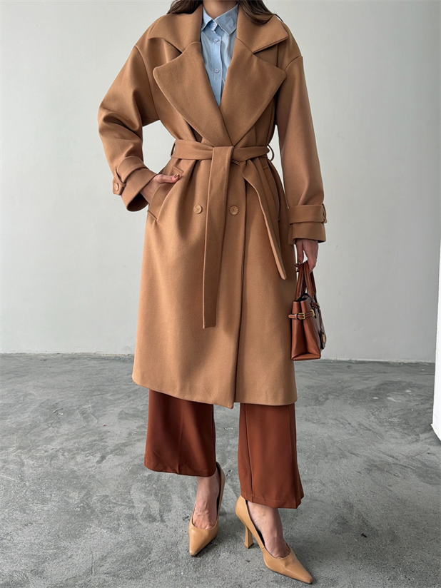 Premıum Kuşaklı Kaban  - Camel