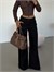 Ekstra Wide Leg Jean - Siyah