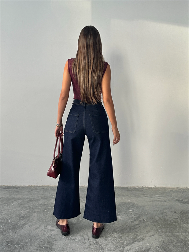 Cepli Fit Palazzo - Dark Blue