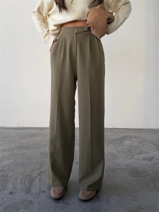 Kore Model Pantolon  - Haki