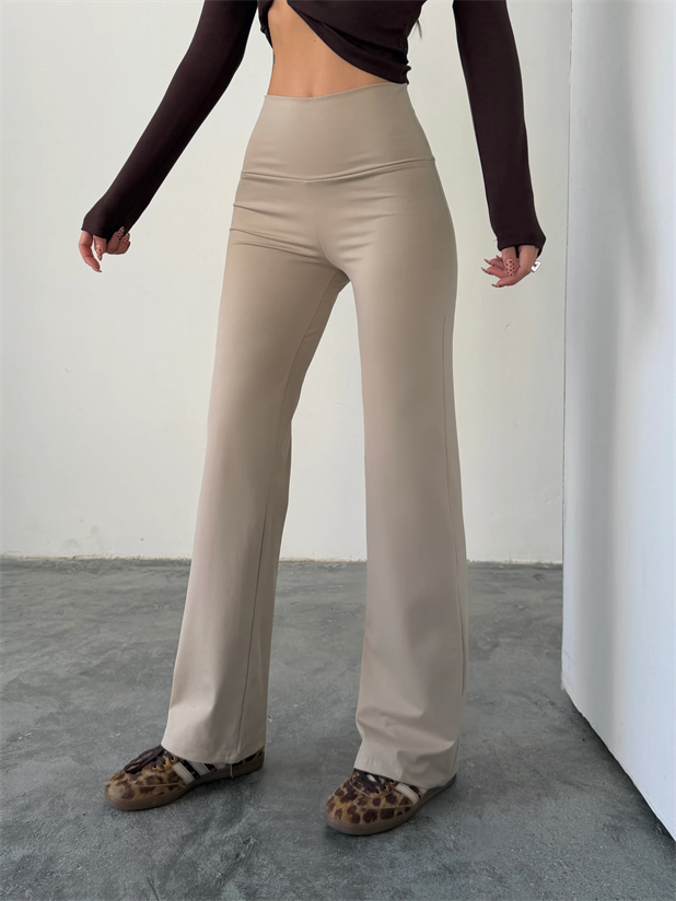 Orıgınal Tayt Pantolon  - Taş