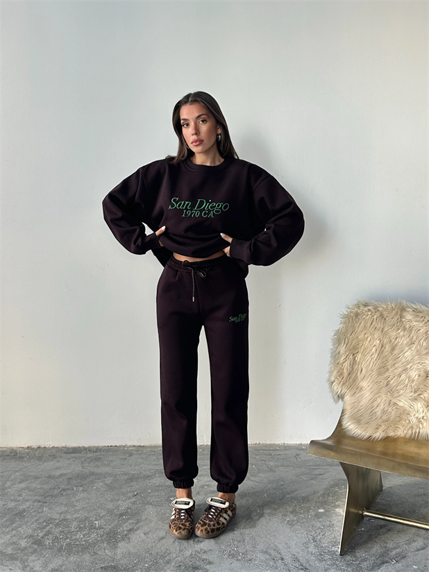 Sandiego Eşofman Takım Acı kahve - Acı kahve