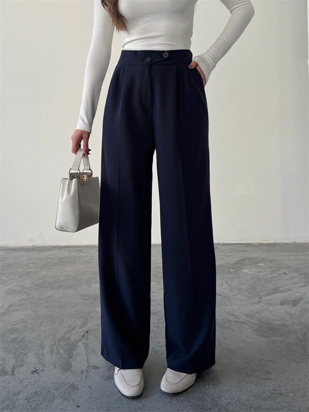 Kore Model Pantolon  - Lacivert