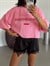 Laguna Beach Crop Basic - Pembe