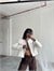 Tüvit Crop Blazer Ceket - Ekru