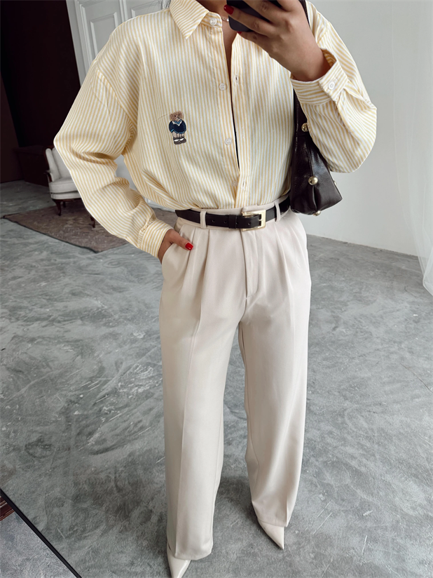 My Palazzo Kumaş Pantolon - Taş