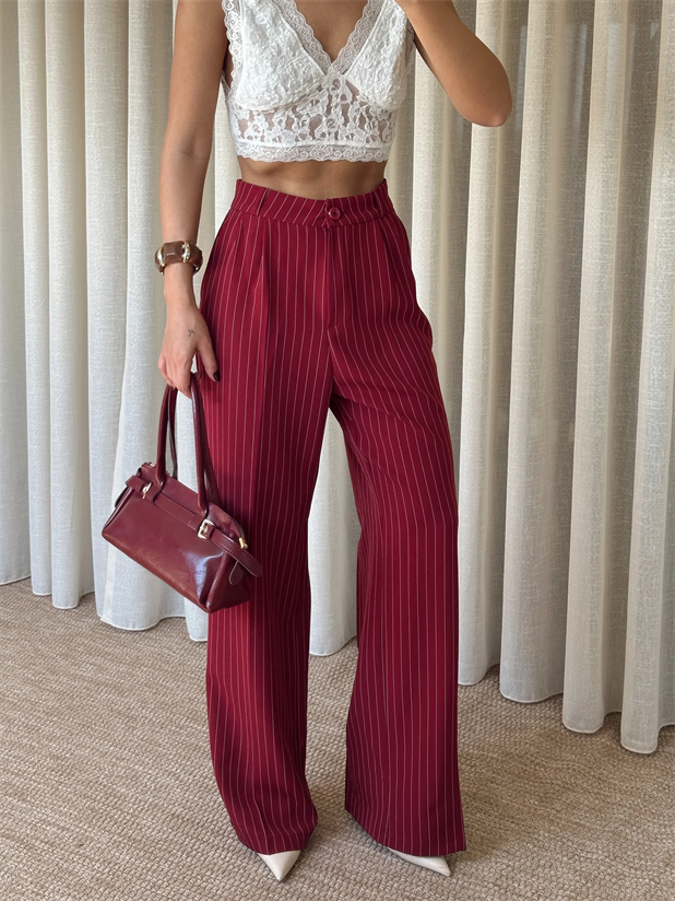 Elicia Line Pileli Palazzo - Bordo