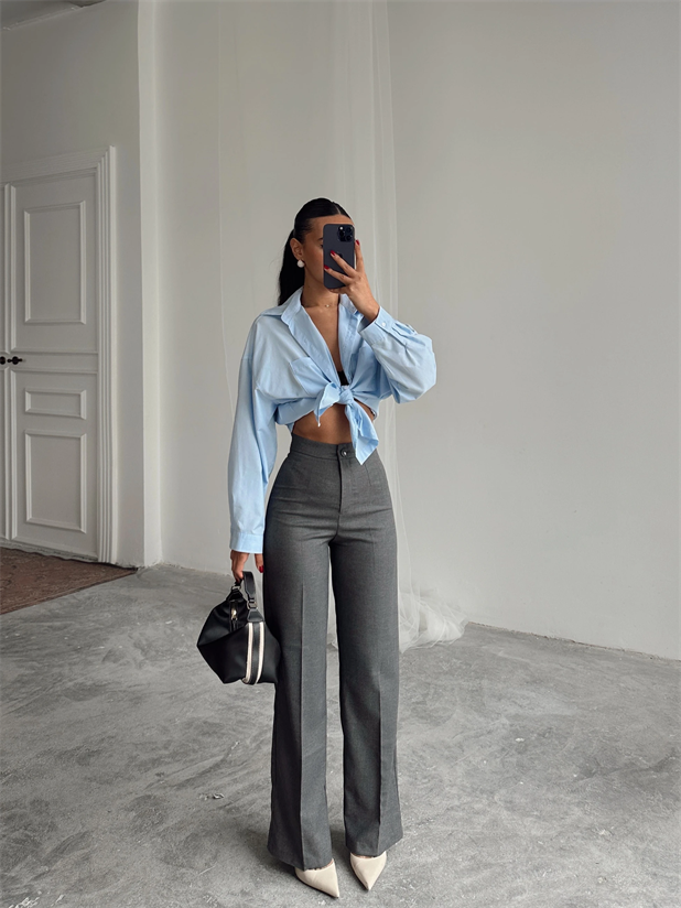 Poliviskon Fit Palazzo - Gri