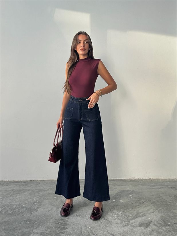 Cepli Fit Palazzo - Dark Blue