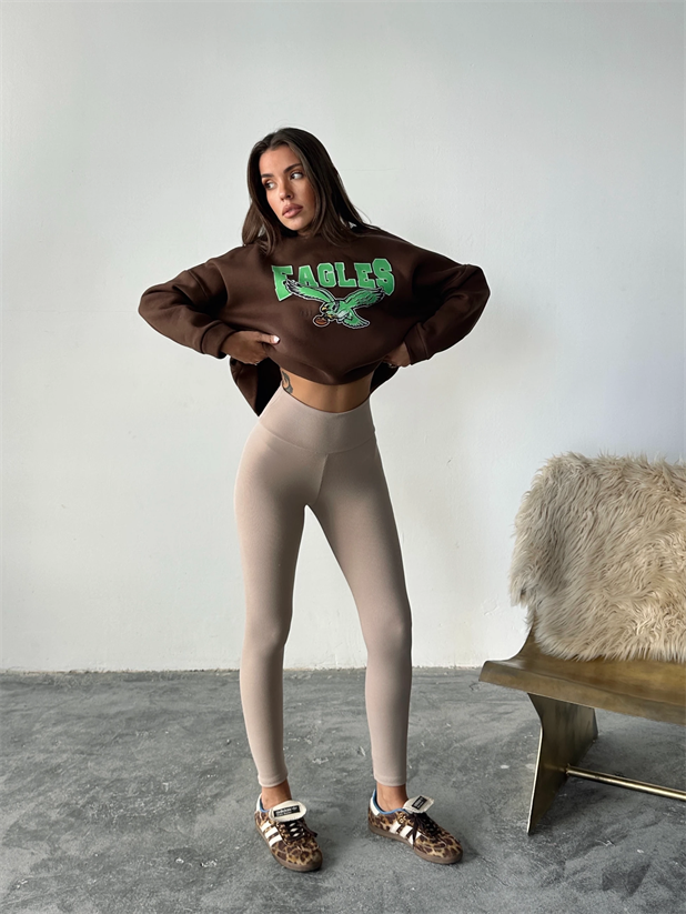 Toparlayıcı Fitilli Tayt Taş - Taş