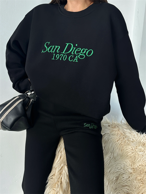 Sandiego Eşofman Takım Siyah - Siyah