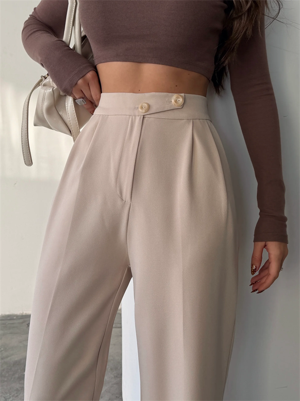 Kore Model Pantolon  - Bej