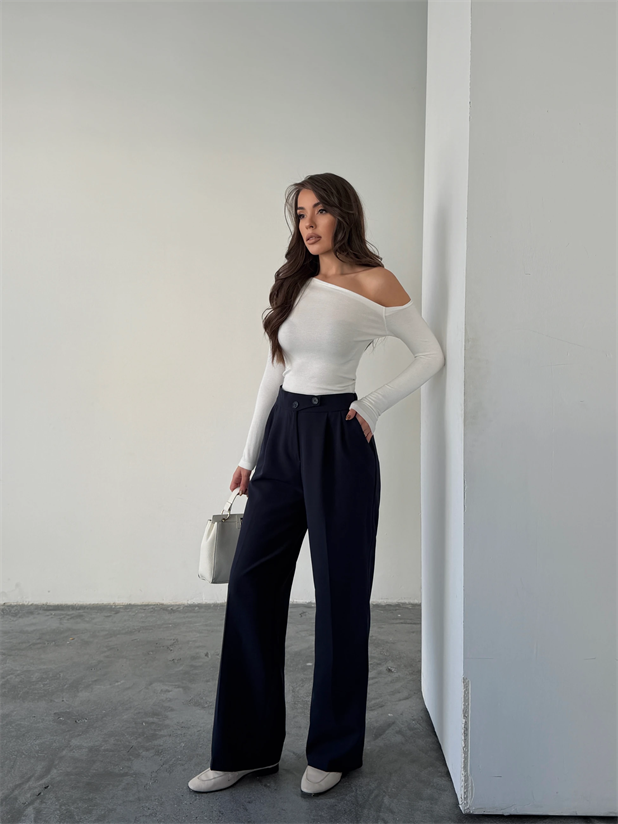 Kore Model Pantolon  - Lacivert