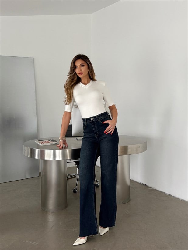 Paça Kesik Palazzo Jean - Eskitme