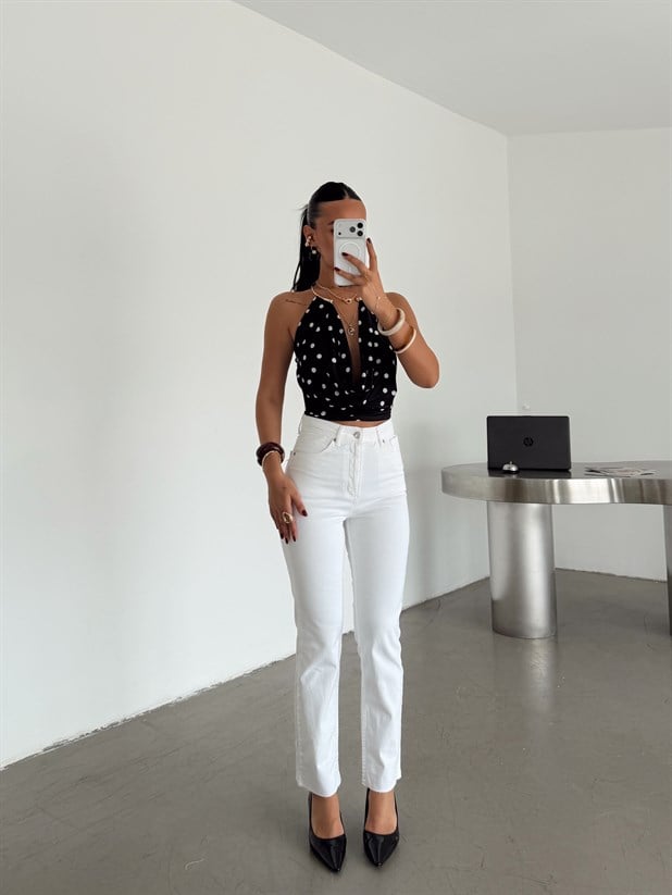 Boyfit Denim Jean - Ekru